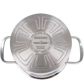 Proficook PC-KTS 1223 Topfset 6tlg + Kochtopf, Silber