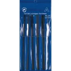 22 x Laubsägeblätter Set für Holz und Metall 130 mm Stärke 1-9
