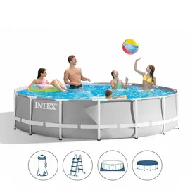 Intex Prism Frame Pool Set 427 x 107 cm inkl. Filterpumpe