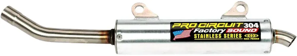 Pro Circuit 304 Factory Honda Cr 250 R 89-89 Ref:sh89250-304 Nicht Homologierter Schalldämpfer - Silver - Not Homologated
