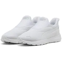 Puma Softride Cosmic Sliptech Damen Weiß/Kaltes Hellgrau 47