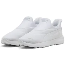 Puma Softride Cosmic Sliptech Damen Weiß/Kaltes Hellgrau 47