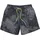 VENICE BEACH Badeshorts Mat grau/schwarz XXL