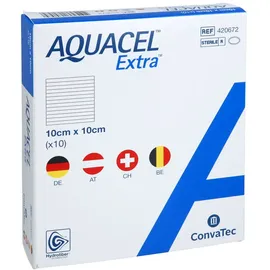 Orifarm GmbH Aquacel Extra 10x10 cm Verband