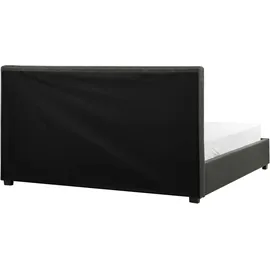 Beliani Rochelle 180 x 200 cm Dunkelgrau