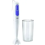 Braun MultiQuick 3 MQ 3000 Smoothie + Stabmixer weiß/blau