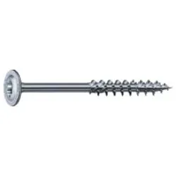 SPAX Holzbauschraube Tellerkopf TG Torx 40 Wirox-Silber mit Bewertung - 8 mm , 120 mm , 8x120 TG