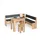 livinity® Eckbankgruppe, Tiberio Goldkraft Eiche 210 x 210 cm mit Tisch