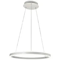 Fabas Luce Palau 1-flg. Ø60 cm Metall weiß