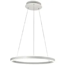 Fabas Luce Palau 1-flg. Ø60 cm Metall weiß