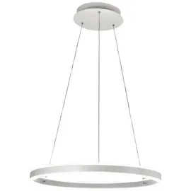 Fabas Luce Palau 1-flg. Ø60 cm Metall weiß