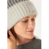 Codello Strickmütze Codello Damen Mütze mit Streifen grau