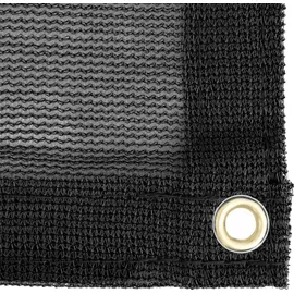 vidaXL Anhängernetz 3,5 x 6 m Schwarz