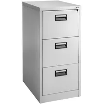 Tectake Aktenschrank mit 3 Schubladen 62,4x46x102,8cm 1