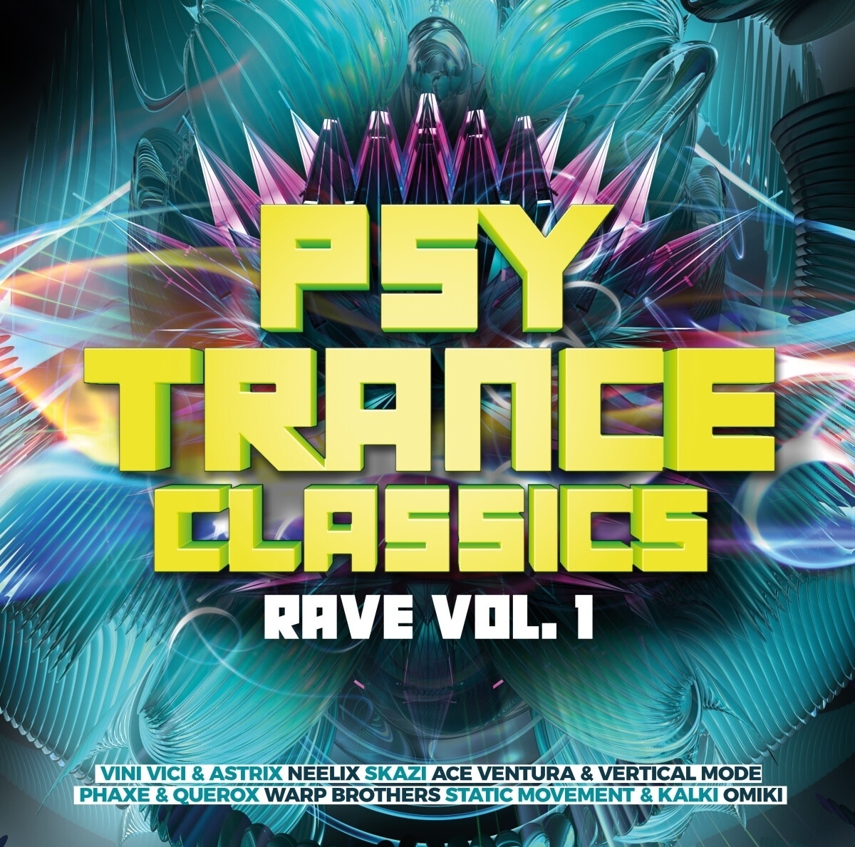 Psy Trance Classics-Rave Vol.1 - Various. (CD)