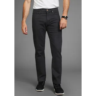 Arizona Stretch-Jeans Straight Fit Schwarz 44/34