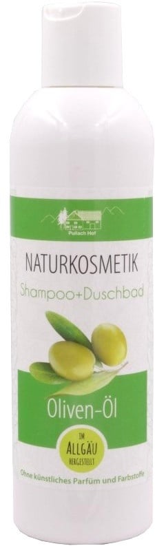 250ml Oliven Öl Shampoo Duschbad Sanft Naturkosmetik ohne Parfüm