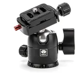 Sirui B-00K Kugelkopf mit TY-C10 Wechselplatte Aluminium schwarz