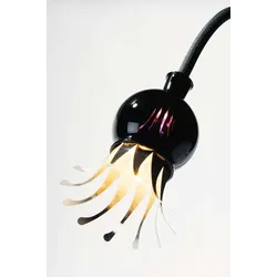 serien lighting Poppy Wandleuchte mit 1 Arm schwarzviolett | 1 Arm | schwarz