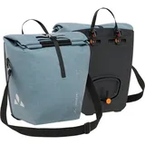 Vaude Recycle Back Fahrradtasche (Größe 2x 30L, grau)