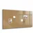 Tulup Magnettafel 120 x 60 cm Beige