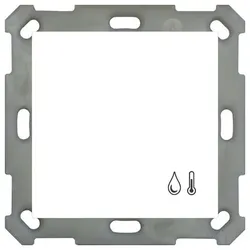 MDT Raumtemperatur-/Feuchtesensor KNX 55 Reinweiß glänzend