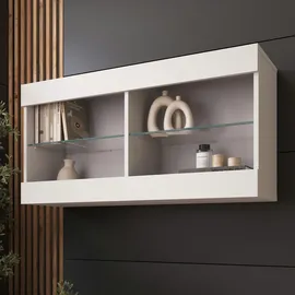 komodee Hängende Vitrine Tivoli 100 x 29,5 x 50 cm Weiß