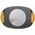 Ibili Grillpfanne Basic Stone 36 x 22,5 cm Stahl orange/schwarz