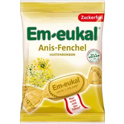 Em-Eukal Bonbons Anis Fenchel zuckerfrei 75 g