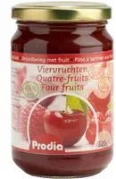 Prodia Pâte à tartiner 4-Fruits + Maltitol Autre 300 g