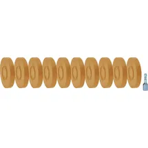 KS Tools Gummi-Radierteller 88 mm 10 Stück