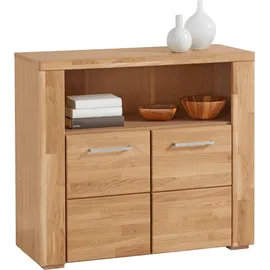 OTTO home Kommode Celle 90 x 80 x 35 cm Braun