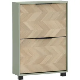 Schildmeyer Piazza 59,8 x 85,7 x 19,5 cm Pistazie / Eiche