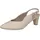 CAPRICE Damen Pumps aus Leder, Beige (Cream Perlato), 39