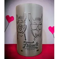 Coole Feuertonne/Feuerkorb mit Motiv Lama - Friend,s Forever