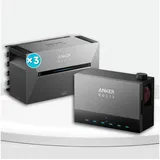 Anker Balkonkraftwerk Anker SOLIX Power Dock mit Solarbank E2700 PRO3- Solarbank Multisystem