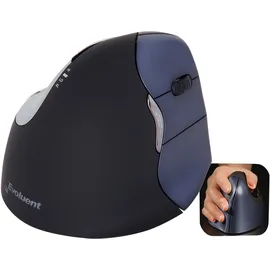 Evoluent VerticalMouse 4 Right Wireless schwarz/blau