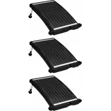 Gebogene Solar-heizpaneele Für Pool 3 Stk. 72,5x46 Cm