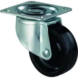 BS Rollen Lenkrolle 40mm 42x42mm Platte,GL,Kstrad schwarz F25.040