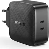 UGREEN 2xUSB-C 66W Power Delivery 3.0 Quick Charge 4.0+ schwarz