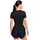 Nike One Fitted Dri-FIT Crop Top Damen Black/Black M