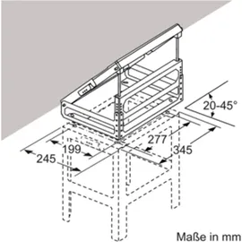 Siemens LZ12410 Adapter für Dachschrägen