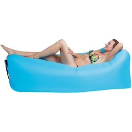 Happy People Lounger to go 2.0 blau