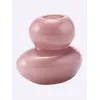 Dekovase, rosa (rose), B/H/T: 15,5cm x 13cm x 15,5cm, Vasen