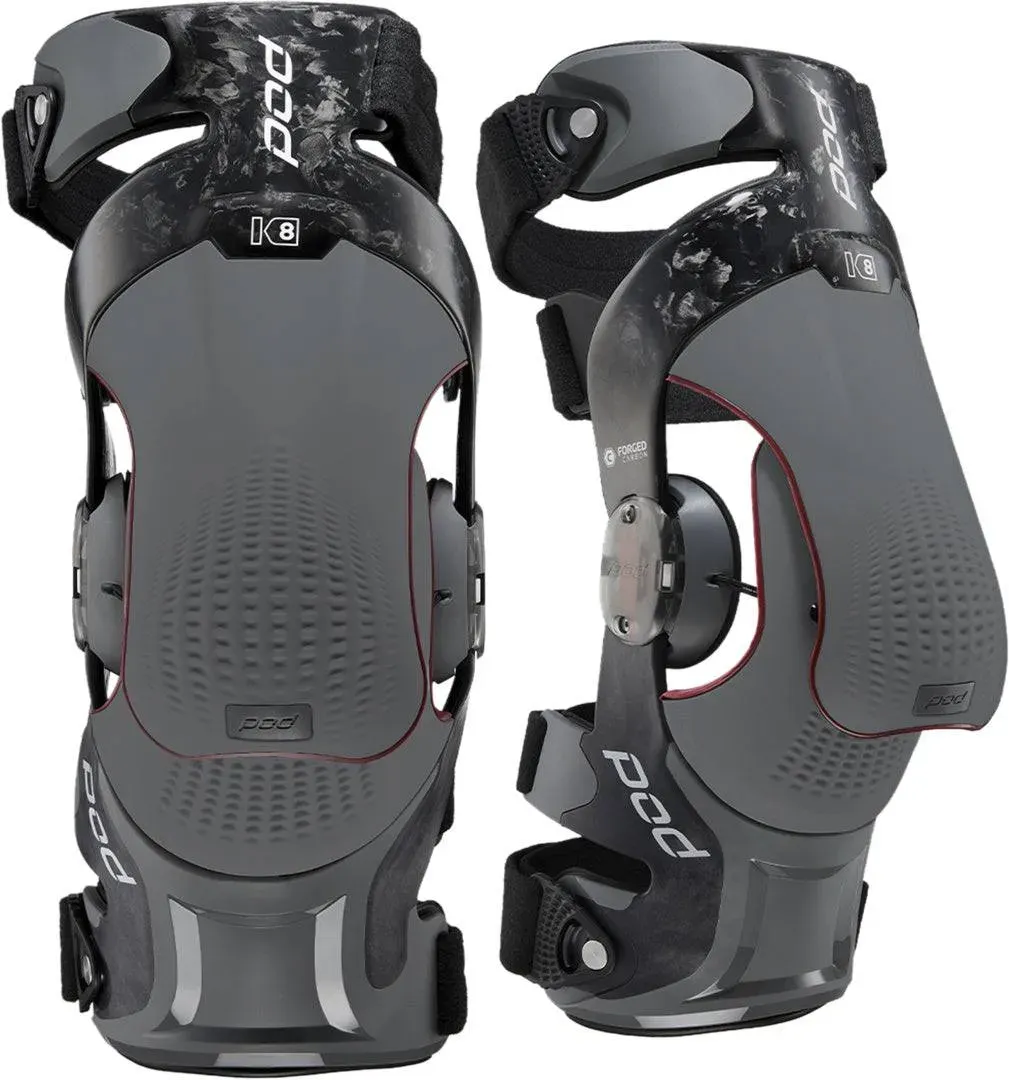 POD K8 3.0 Knieorthese carbon-grau - 2XL
