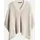 Someday Strick Poncho Basona Beige