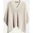 Someday Strick Poncho Basona Beige