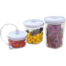 GASTROBACK 46110 Inhalt: 700, 1400, 2000 ml und Vakuumschlauch, Kunststoff, Sonstige