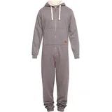Blend Overall BLEND "Overall BHSalinho", Herren, Gr. L, N-Gr, grau (pewter mix), Obermaterial: 60% Baumwolle CO. 40% Polyester PES., Overalls Overall