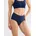 High-Waist-Slip 2 St Navy Blau XL
